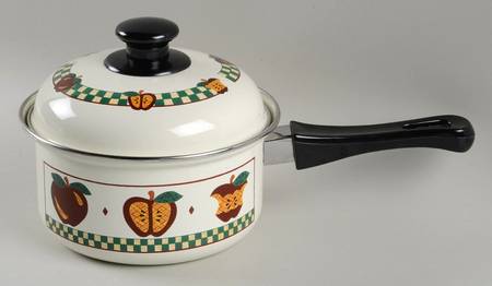 A Is For Apple 1.5 Quart Saucepan with Lid