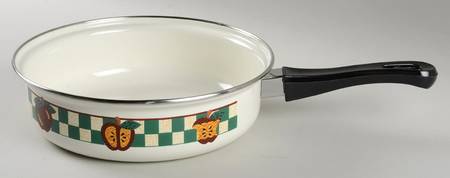 A Is For Apple 9" Metal Skillet