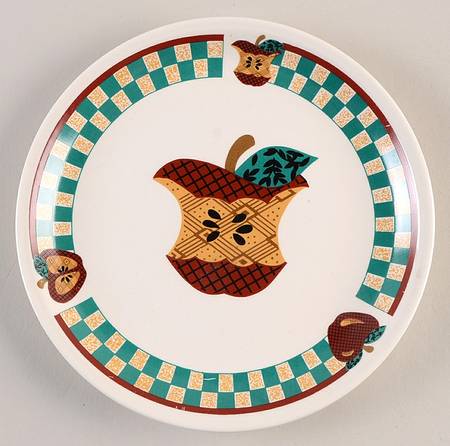 A Is For Apple Bread & Butter Plate