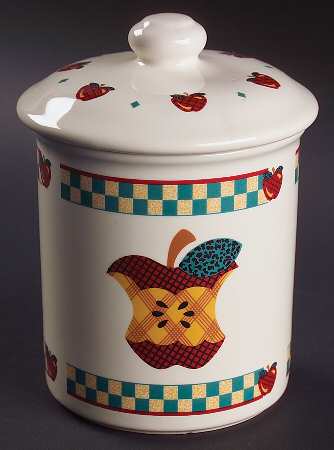 A Is For Apple Medium Canister & Lid