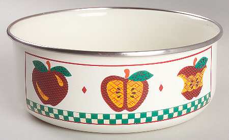 A Is For Apple 7" Metal Bowl