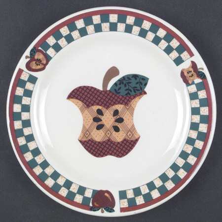 A Is For Apple Salad/Dessert Plate