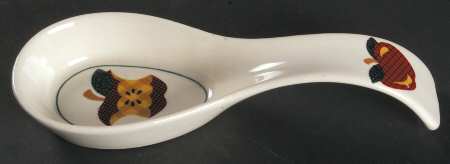 A Is For Apple Spoon Rest/Holder (Holds 1 Spoon)