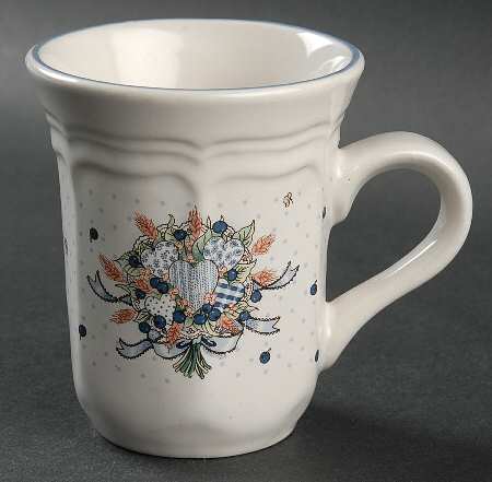Blueberry Hearts Mug