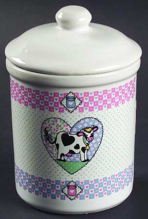 Buttermilk Small Canister & Lid