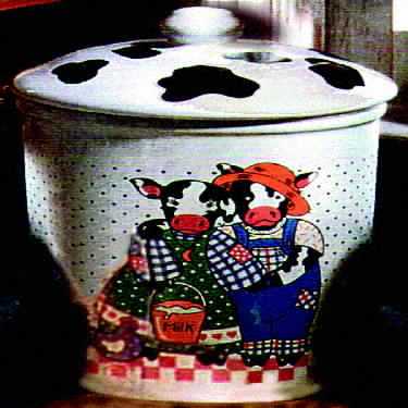 Cowhands Extra Large Canister & Lid