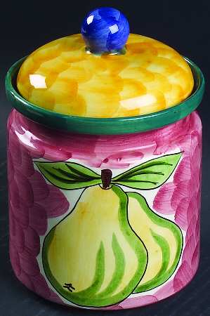 Fruita De Roma Large Canister & Lid
