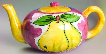 Fruita De Roma Teapot & Lid
