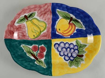 Fruita De Roma 19" Oval Serving Platter