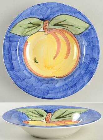 Fruita De Roma Large Rim Soup Bowl