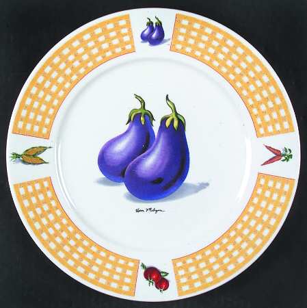Fresh Vegetables Dinner Plate by Tabletops Unlimited