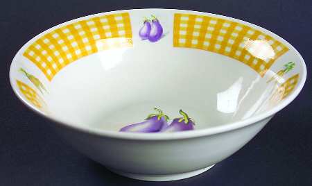Fresh Vegetables Coupe Cereal Bowl
