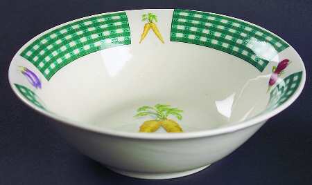 Fresh Vegetables Coupe Cereal Bowl