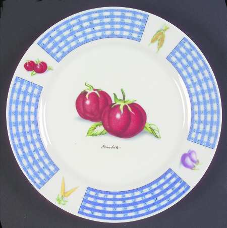 Fresh Vegetables Salad Plate