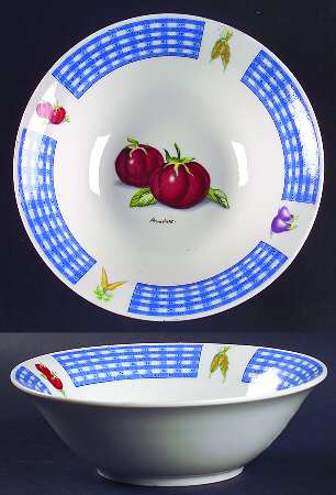 Fresh Vegetables Coupe Cereal Bowl