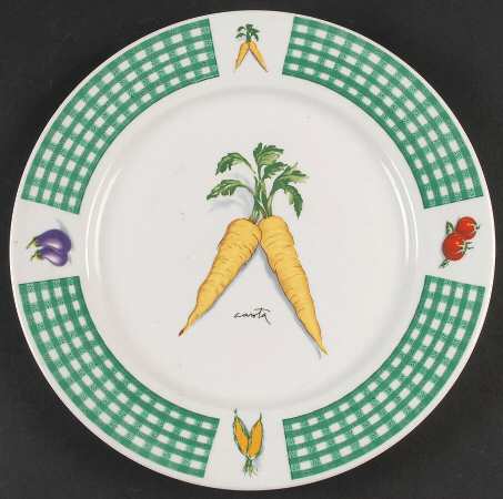 Fresh Vegetables Dinner Plate