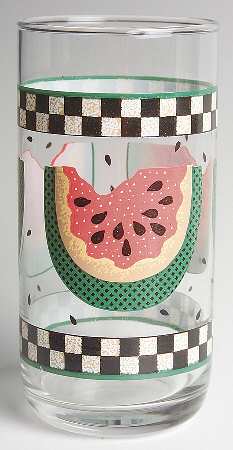 Fresh Watermelon 16 Oz Glassware Tumbler