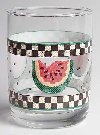 Fresh Watermelon Glassware Juice