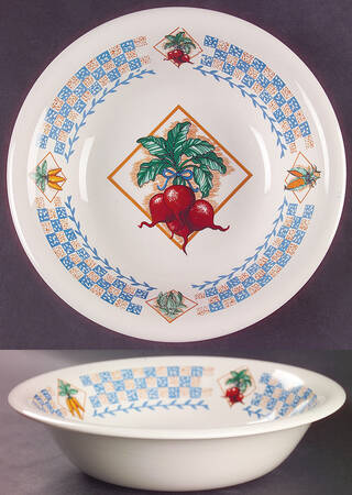 Garden Fresh Coupe Soup Bowl