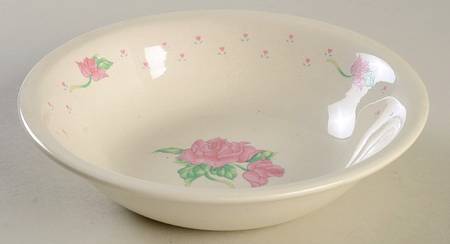 Pink Rose Coupe Cereal Bowl