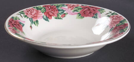 Rose Garden Coupe Soup Bowl