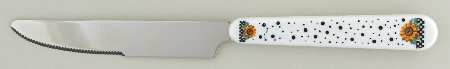 Sunny (Light Or Dark Yellow Flowers) Small Dinner Knife