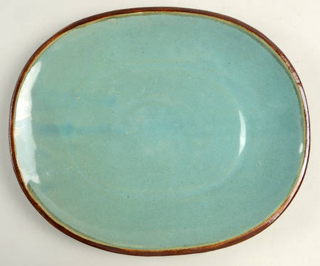 Country Fare (Glazed Bottom) 12" Oval Serving Platter