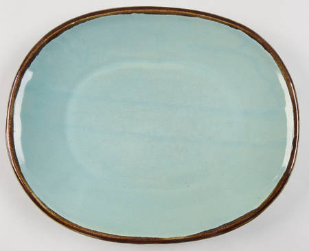 Country Fare (Glazed Bottom) 11" Oval Serving Platter