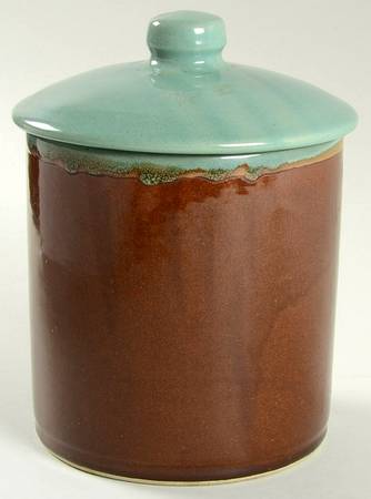 Country Fare (Glazed Bottom) Medium Canister & Lid