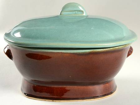 Country Fare (Glazed Bottom) Oval Tureen & Lid