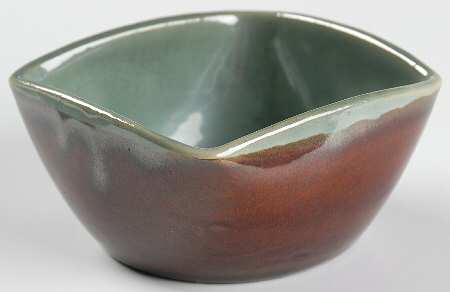 Country Fare (Glazed Bottom) Square Fruit/Dessert (Sauce) Bowl