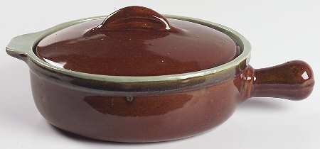 Country Fare (Glazed Bottom) 1 Qt Round Covered Casserole