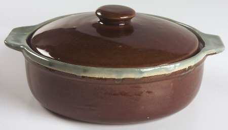 Country Fare (Glazed Bottom) 1 Qt Round Covered Casserole