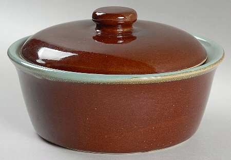 Country Fare (Glazed Bottom) 1 Qt Round Covered Casserole