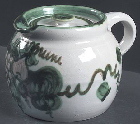 Harvest Bean Pot & Lid