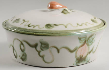 Harvest 6 Qt Round Covered Casserole