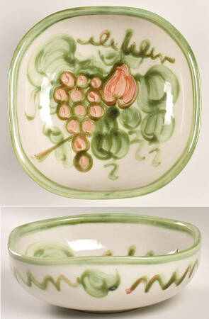 Harvest 7" Square Vegetable Bowl