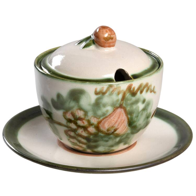 Harvest Sauce Boat & Lid with Underplate