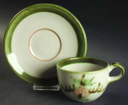 Harvest Flat Cup & Saucer Set