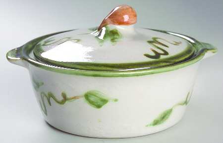 Harvest 1 Qt Round Covered Casserole