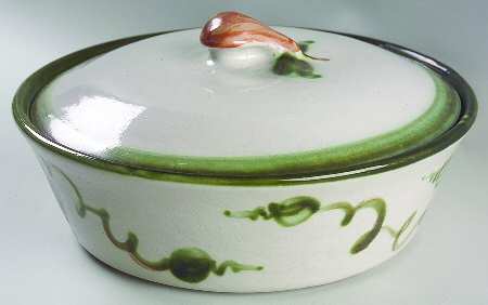 Harvest 3 Quart Round Covered Casserole