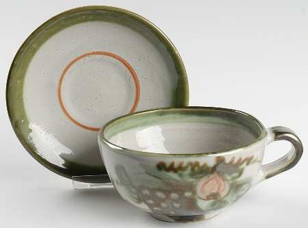 Harvest Jumbo Cup & Saucer Set