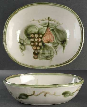 Harvest 10" Oval Vegetable Bowl