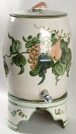 Harvest (3 Pc) Samovar w/Stand Set