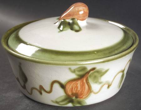 Harvest 1 Qt Round Covered Casserole