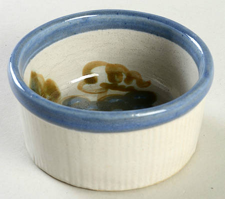 Vintage Blue Ramekin