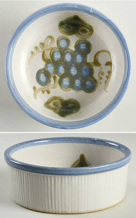 Vintage Blue 6" Souffle