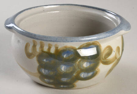 Vintage Blue Individual Casserole No Lid