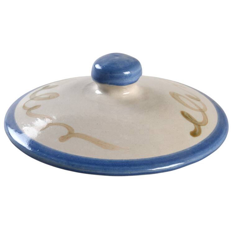 Vintage Blue Lid for Medium Canister