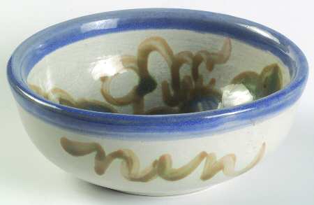 Vintage Blue Fruit/Dessert (Sauce) Bowl